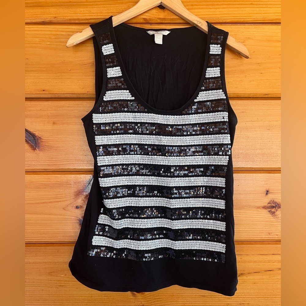 Banana Republic Sequin Women’s Tank Top M